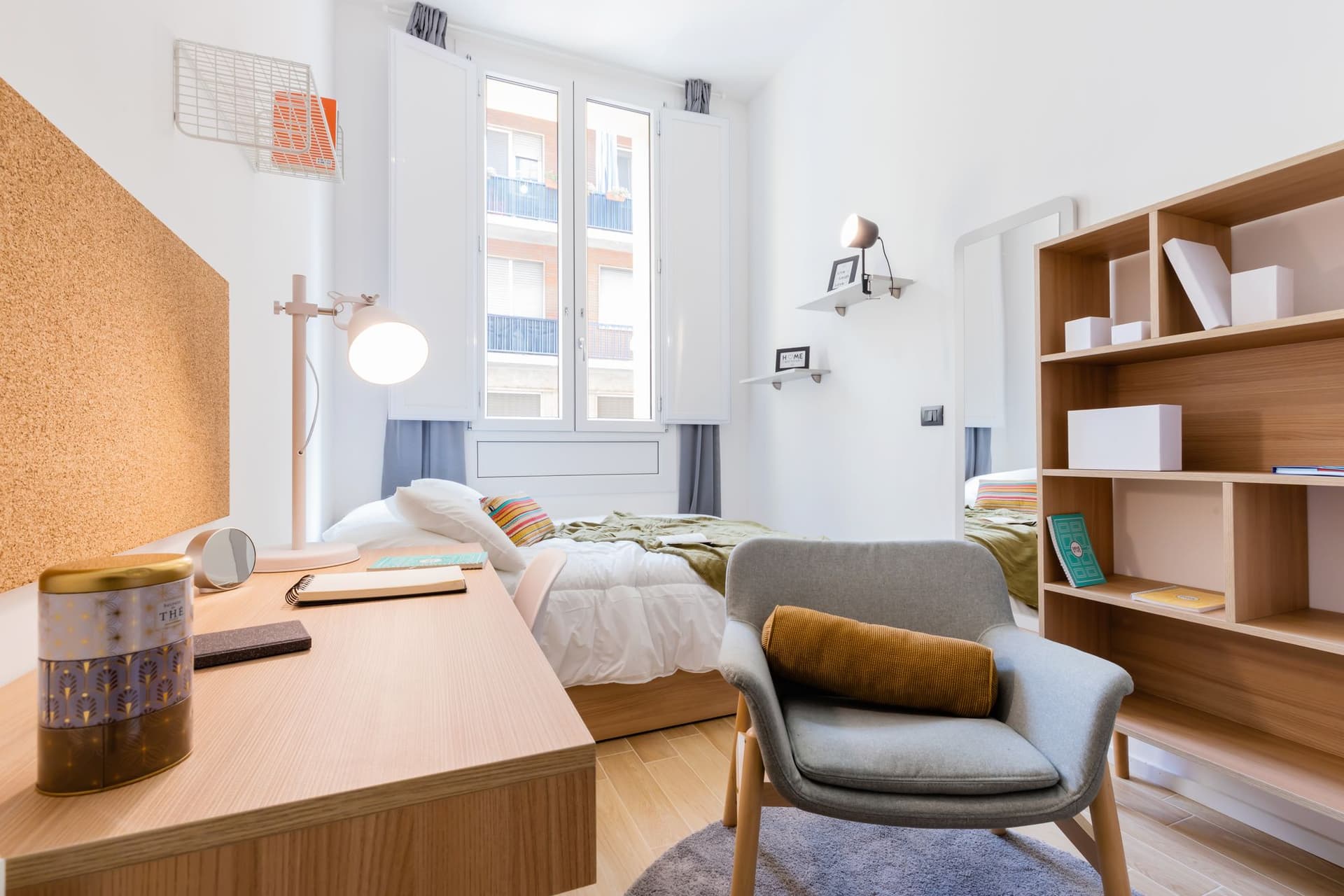 Arredamento in una stanza da letto