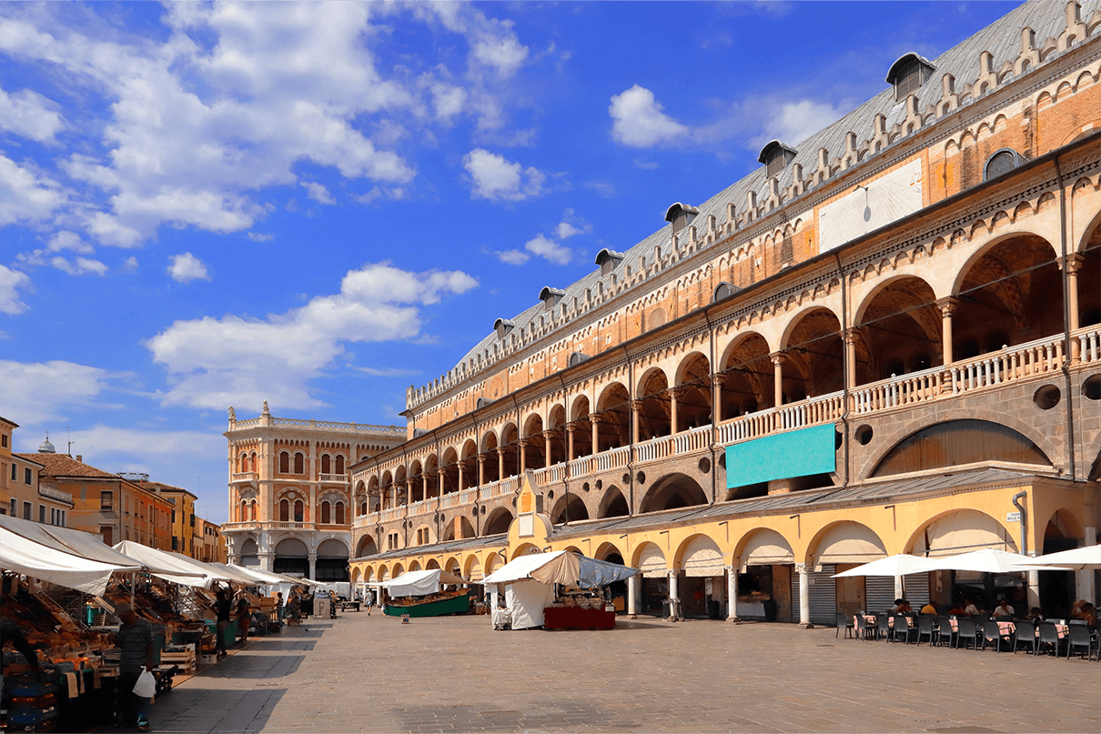 City center of Padua